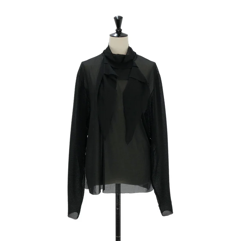 PONTI / ポンティ | Sleeve Pleats Top PO1K019 | F | レディース