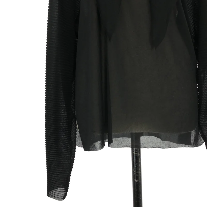 PONTI / ポンティ | Sleeve Pleats Top PO1K019 | F | レディース