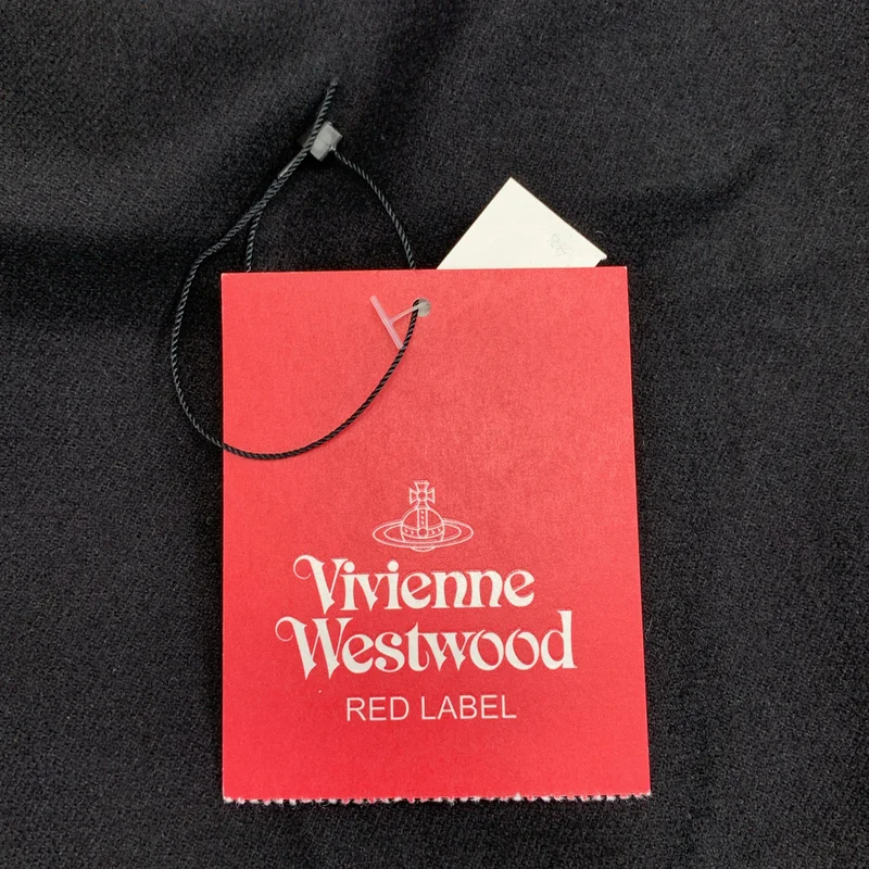 VIVIENNE WESTWOOD RED LABEL / ヴィヴィアンウエストウッドレッドレーベル | ウール タック ロールアップ ワイドパンツ | M | レディース