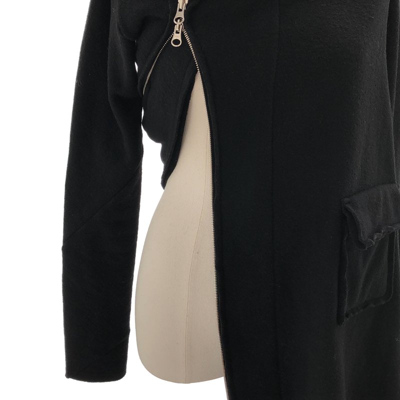 COMME des GARCONS / コムデギャルソン | 2003SS | ウール ジップアップ 捻れジャケット | M | レディース