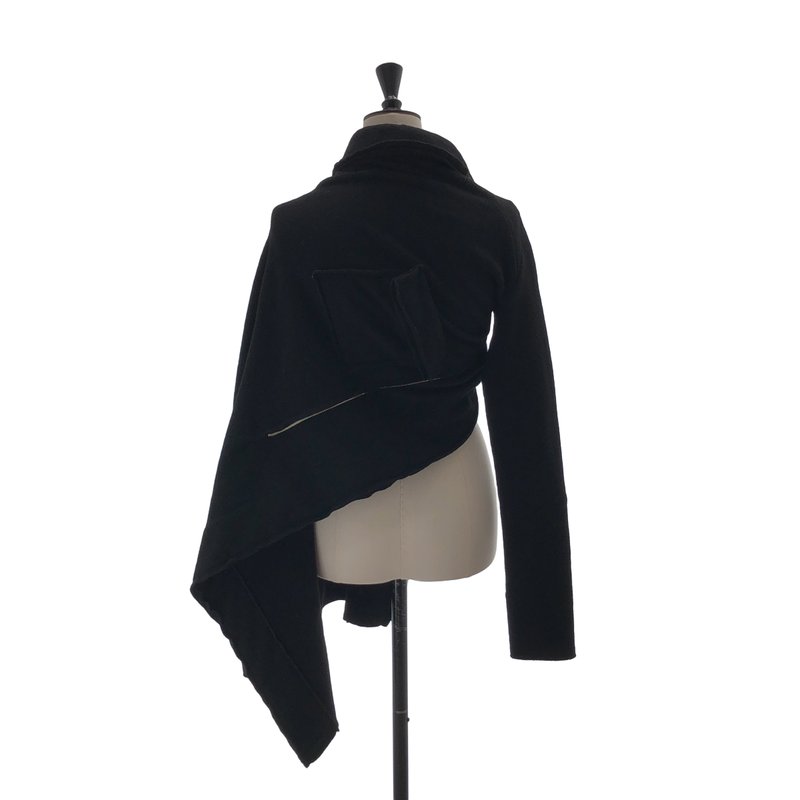 COMME des GARCONS / コムデギャルソン | 2003SS | ウール ジップアップ 捻れジャケット | M | レディース