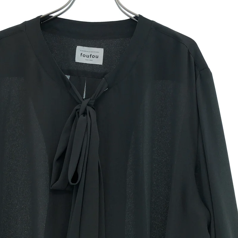foufou / フーフー | ribbon tie dress shirts リボン タイ ドレス シャツ ブラウス |
