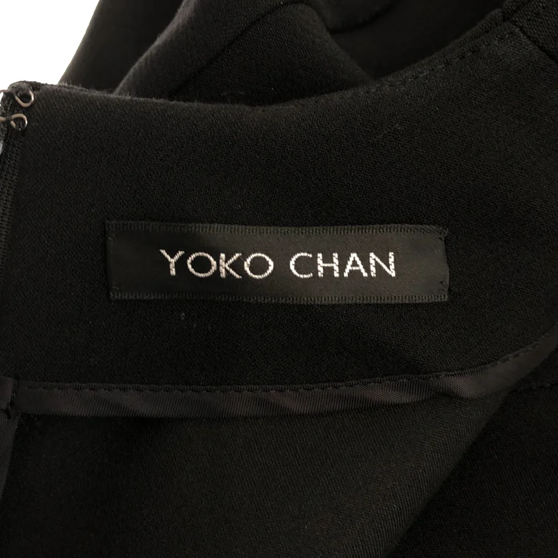 YOKO CHAN / ヨーコチャン | ストレッチ フリルワンピース | 36 | レディース