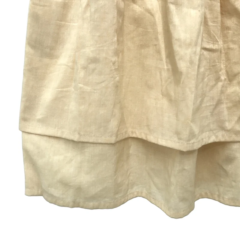 COMME des GARCONS / コムデギャルソン | 1980s | コットン シルク アシンメトリー ギャザー サイドジップ スカート |