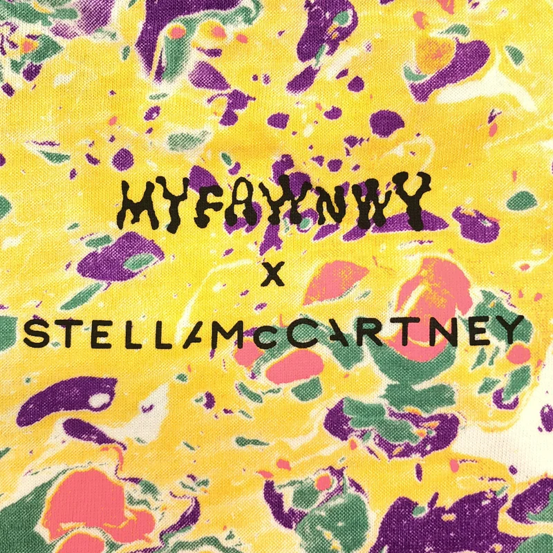 STELLA McCARTNEY / ステラマッカートニー | × MYFAWNWY / 総柄 プリント Tシャツ カットソー | S | レディース