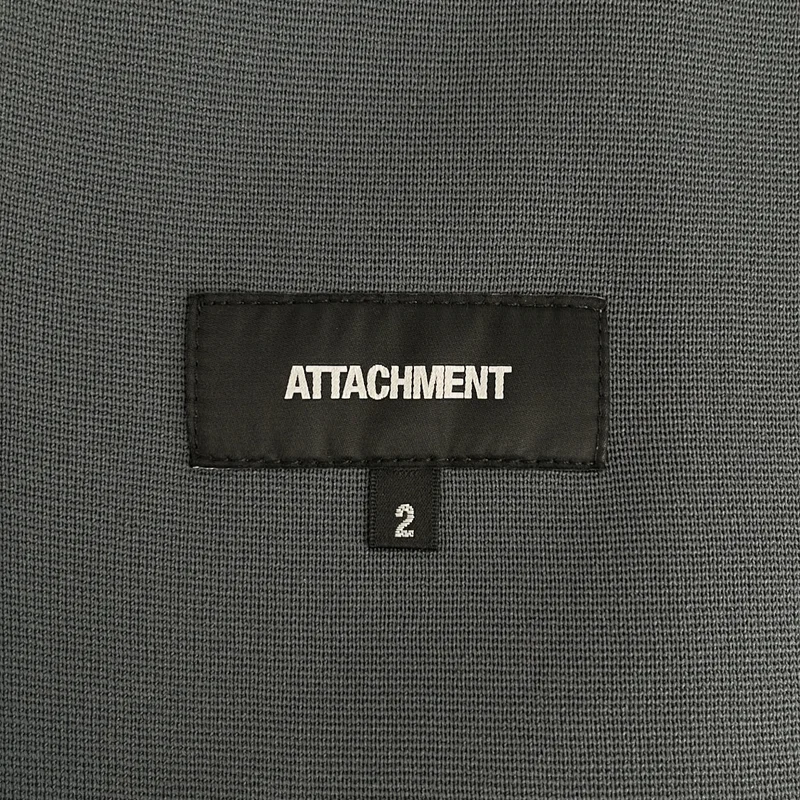 ATTACHMENT / アタッチメント | 2022SS | PE KNIT SHAWL COLLAR JACKET / ポリエステル ショールカラージャケット | 2 | メンズ