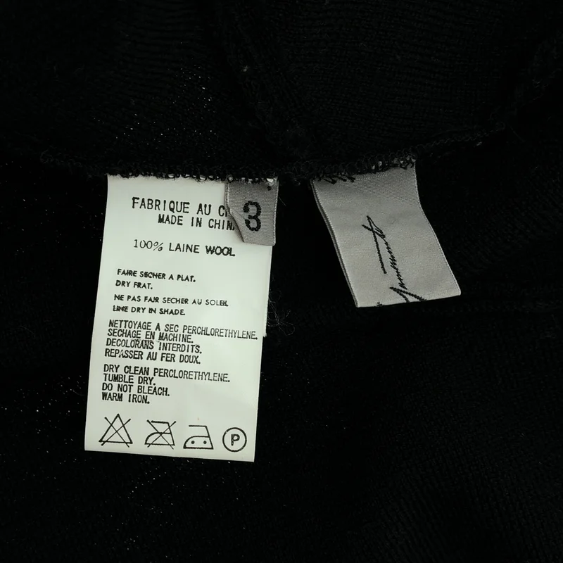Yohji Yamamoto FEMME / ヨウジヤマモトファム | ドライバーズニット FN-K10-181 | 3 | レディース