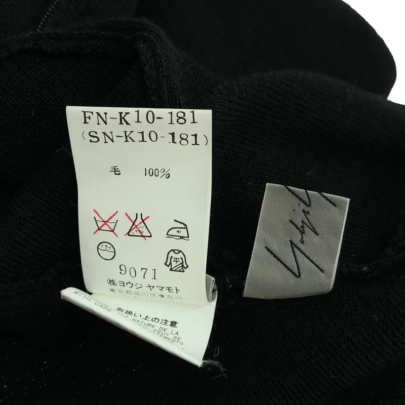 Yohji Yamamoto FEMME / ヨウジヤマモトファム | ドライバーズニット FN-K10-181 | 3 | レディース