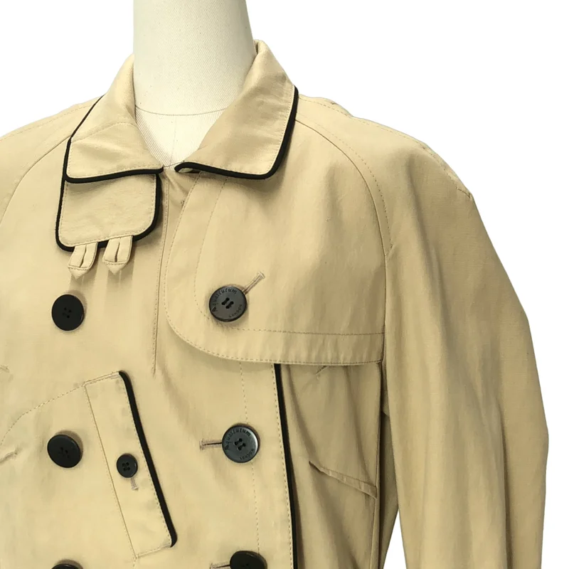 AQUASCUTUM / アクアスキュータム | パイピングデザイン ライナー付き トレンチコート |