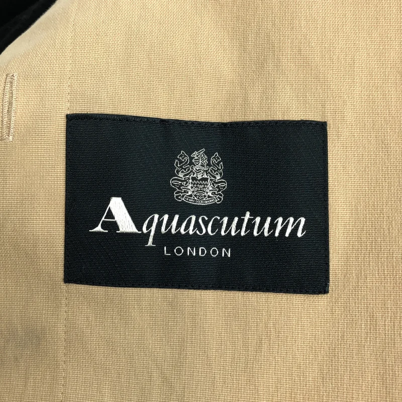 AQUASCUTUM / アクアスキュータム | パイピングデザイン ライナー付き トレンチコート |