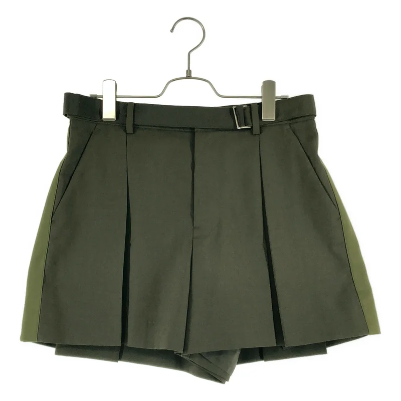 sacai / サカイ | 2024SS | Suiting Shorts サイドライン ショートパンツ | 2 | レディース