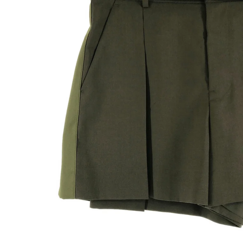 sacai / サカイ | 2024SS | Suiting Shorts サイドライン ショートパンツ | 2 | レディース