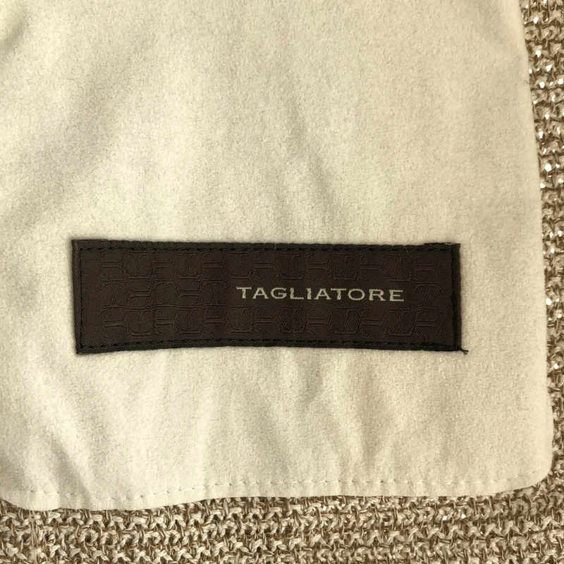 TAGLIATORE / タリアトーレ | シルク リネン テーラードジャケット | 44 | メンズ