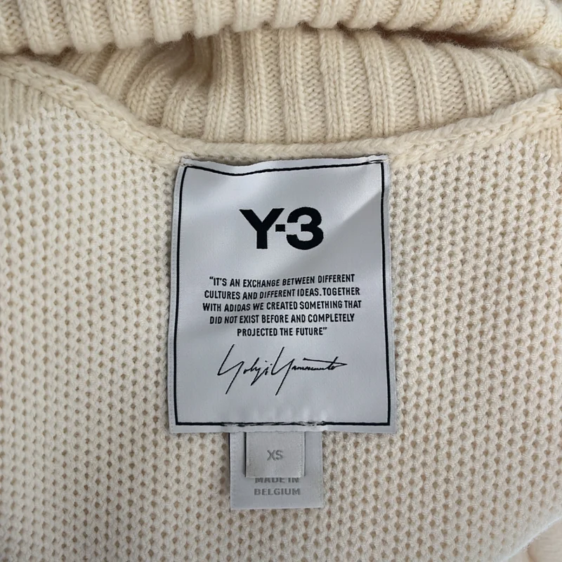 Y-3 / ワイスリー | オーバーサイズ タートルネック ニット | XS | レディース