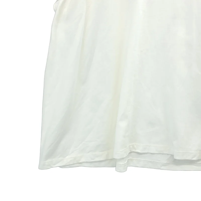 Chloe / クロエ | プリーツ切り替え フレンチスリーブTシャツ | 14 | レディース