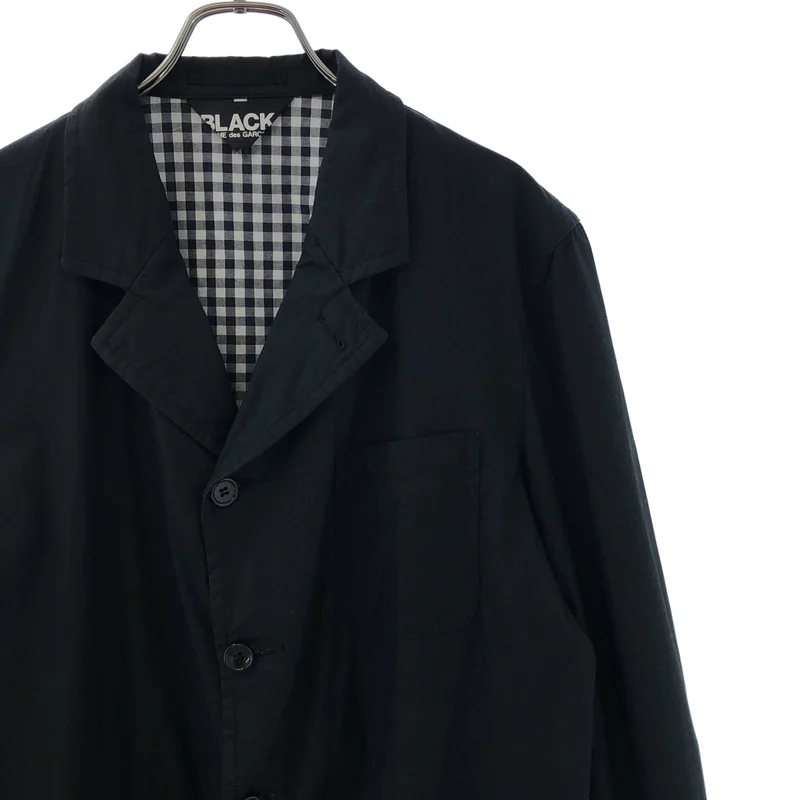 BLACK COMME des GARCONS / ブラックコムデギャルソン | コットン カバーオール ジャケット |