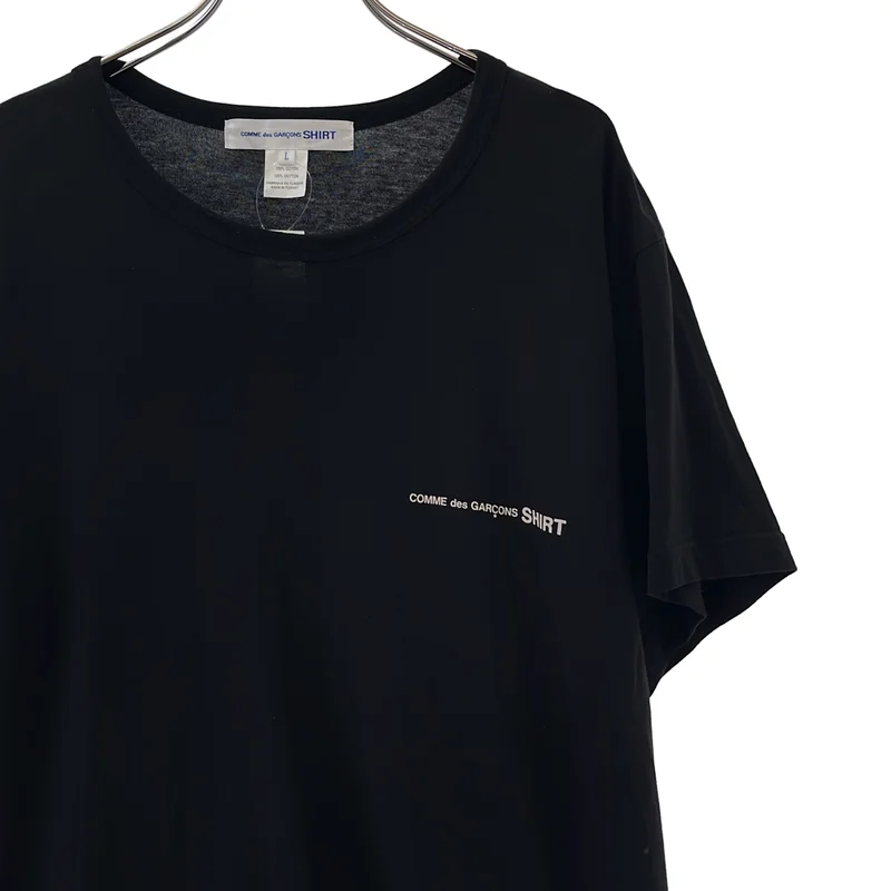 COMME des GARCONS SHIRT / コムデギャルソンシャツ | 2025SS | ロゴプリント Tシャツ | L | メンズ