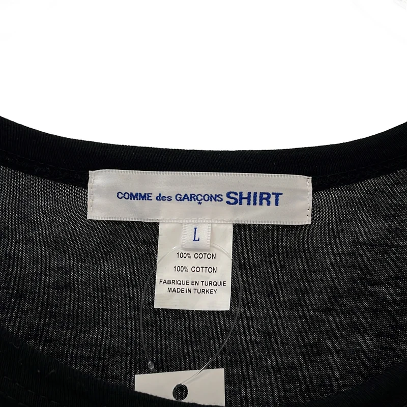 COMME des GARCONS SHIRT / コムデギャルソンシャツ | 2025SS | ロゴプリント Tシャツ | L | メンズ