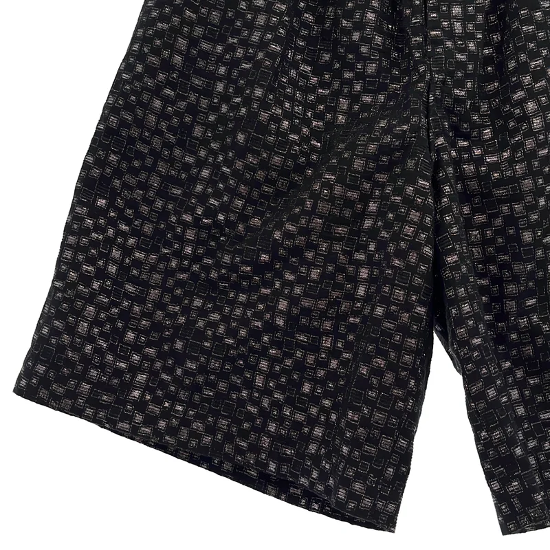 the sakaki / ザサカキ | グリッター ワイドショートパンツ | M | メンズ