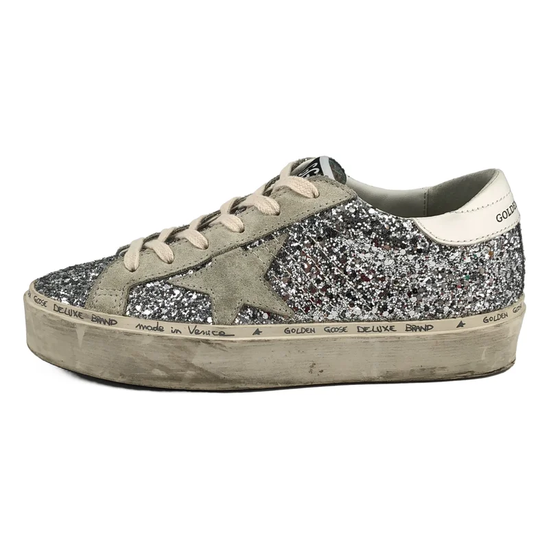 GOLDEN GOOSE / ゴールデングース | HI STAR メタリック スニーカー 17323401 | 36 | レディース