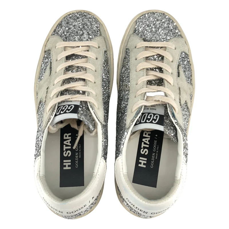 GOLDEN GOOSE / ゴールデングース | HI STAR メタリック スニーカー 17323401 | 36 | レディース