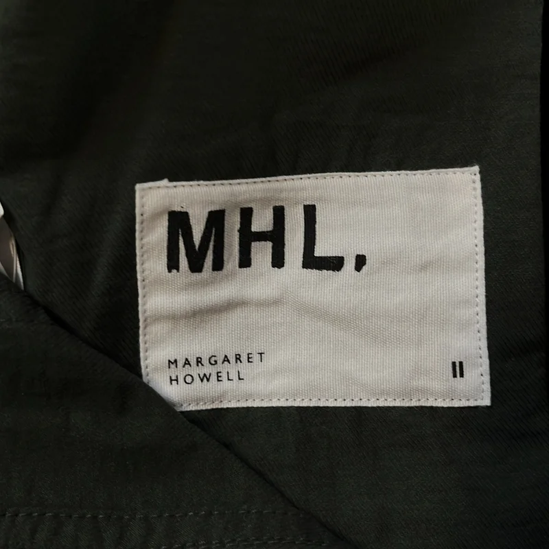 MHL. / エムエイチエルマーガレットハウエル | 2025SS | LIGHTWEIGHT COTTON NYLON TWILL パンツ | 2 | レディース