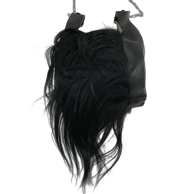 Maison Margiela / メゾンマルジェラ | ウィッグファーデザイン チェーンショルダーバッグ |