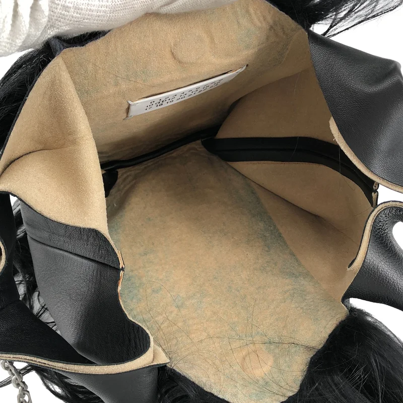 Maison Margiela / メゾンマルジェラ | ウィッグファーデザイン チェーンショルダーバッグ |