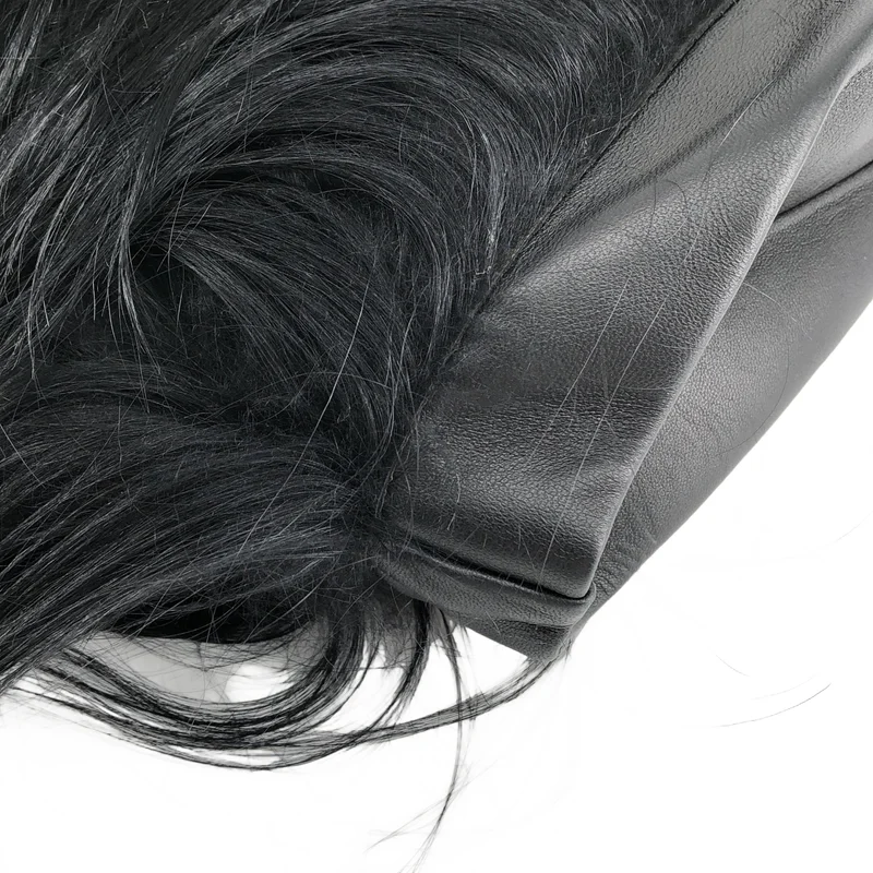Maison Margiela / メゾンマルジェラ | ウィッグファーデザイン チェーンショルダーバッグ |