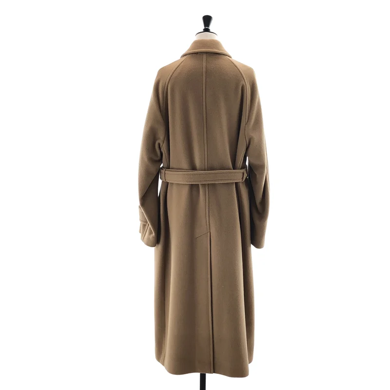 AURALEE / オーラリー | CASHMERE WOOL MOSSER SOUTIEN COLLAR COAT / カシミヤ ウール モッサー ステンカラーコート | 1 | レディース