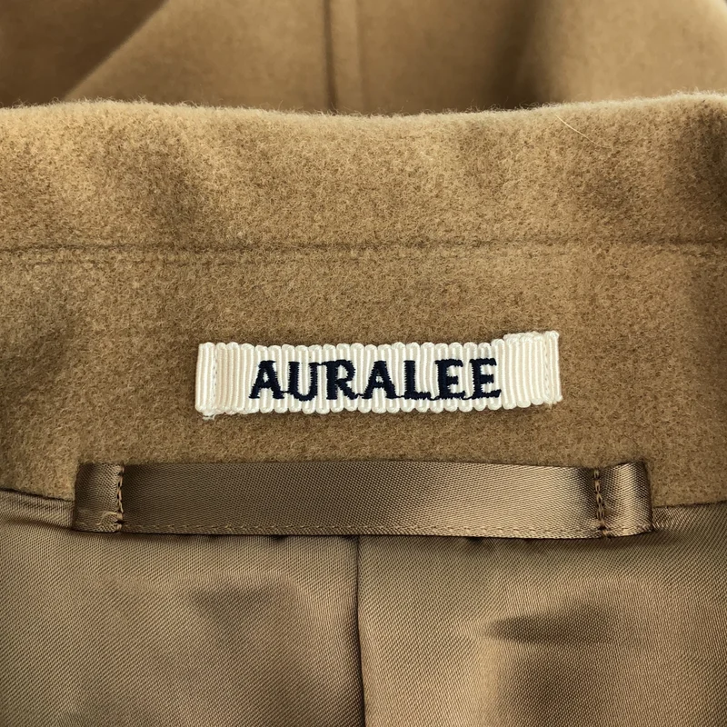 AURALEE / オーラリー | CASHMERE WOOL MOSSER SOUTIEN COLLAR COAT / カシミヤ ウール モッサー ステンカラーコート | 1 | レディース