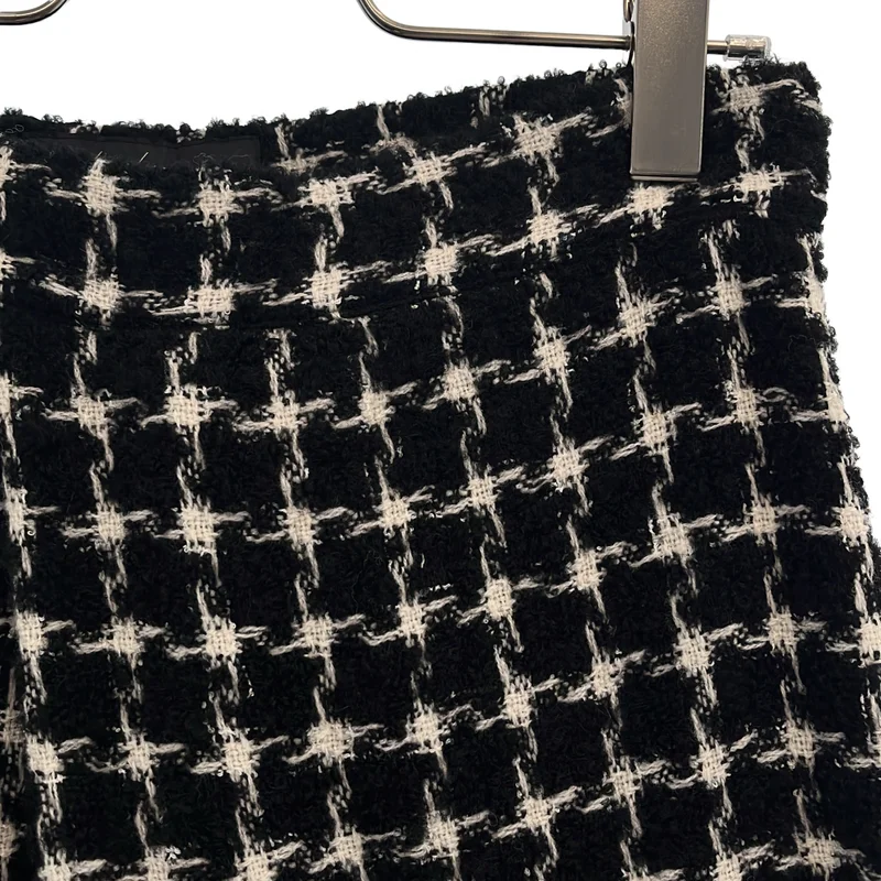 REGULATION Yohji Yamamoto / レギュレーションヨウジヤマモト | 2024AW | ツイード 千鳥格子柄 チェック スカートパンツ | 1 | レディース
