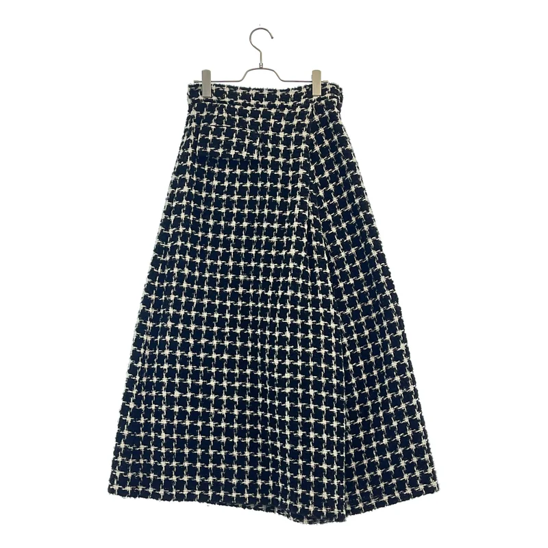 REGULATION Yohji Yamamoto / レギュレーションヨウジヤマモト | 2024AW | ツイード 千鳥格子柄 チェック スカートパンツ | 1 | レディース