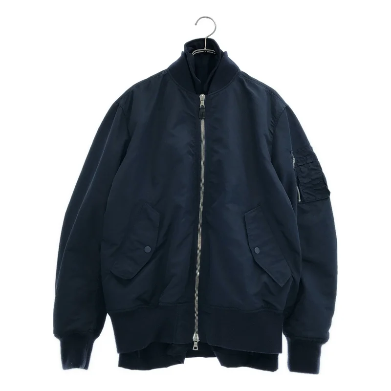 Loro Piana / ロロピアーナ | × 藤原ヒロシ Reversible MA-1 tailored jacket リバーシブル ボンバー ジャケット | M | レディース