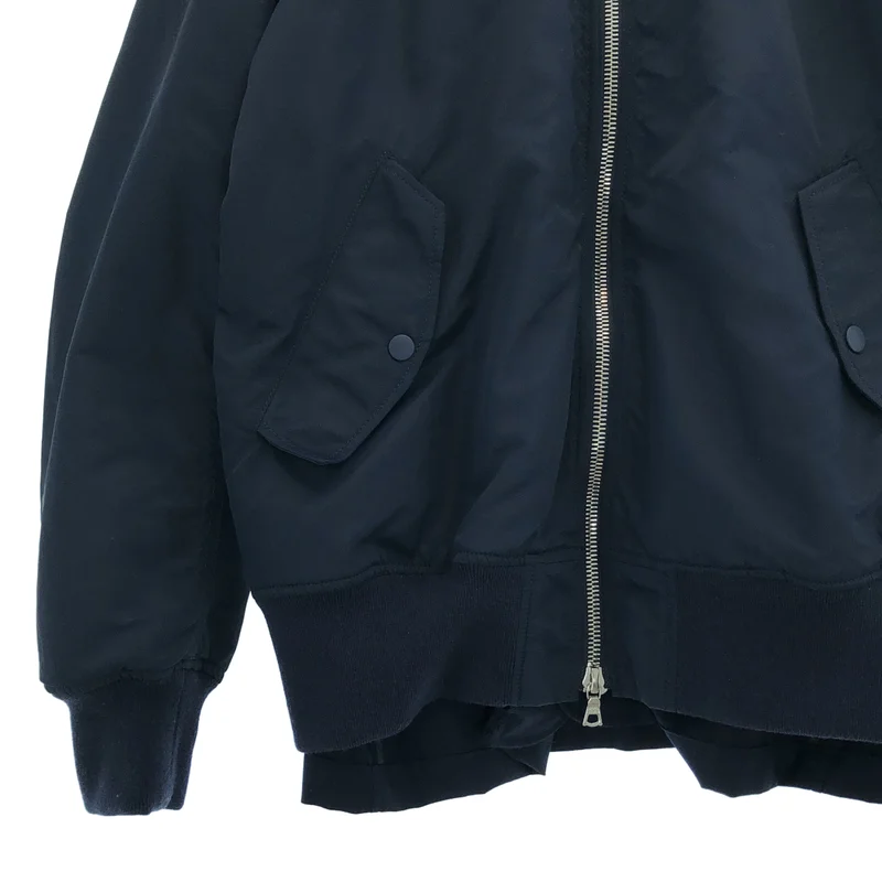 Loro Piana / ロロピアーナ | × 藤原ヒロシ Reversible MA-1 tailored jacket リバーシブル ボンバー ジャケット | M | レディース
