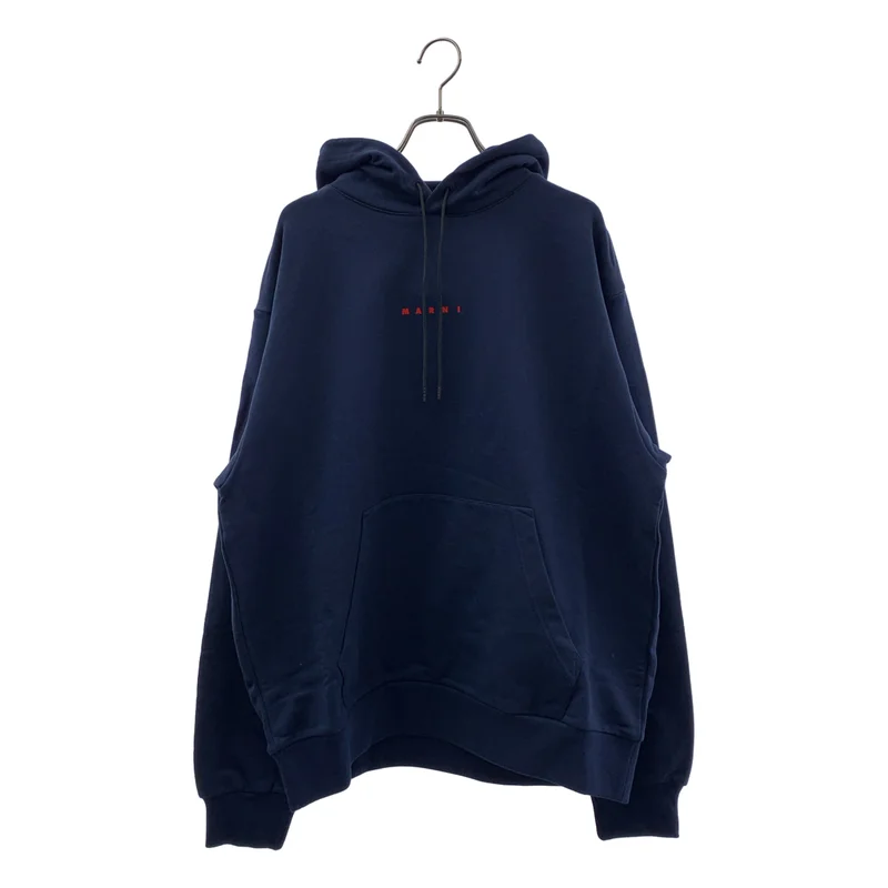MARNI / マルニ | ミニロゴ プリント オーガニックコットン フーディー | 48 | メンズ