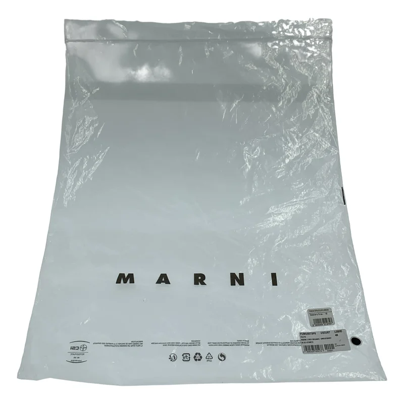 MARNI / マルニ | ミニロゴ プリント オーガニックコットン フーディー | 48 | メンズ