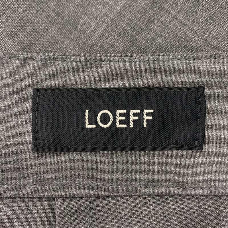 LOEFF / ロエフ | 2023SS | サマーウール ボンタントラウザー | 0 | レディース