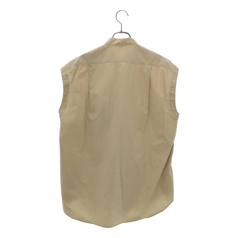 AURALEE / オーラリー | WASHED FINX TWILL SLEEVELESS SHIRTS ノースリーブシャツ | 1 | レディース