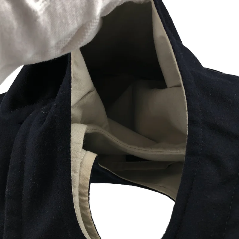 COMME des GARCONS / コムデギャルソン | 青山限定 ウール 変形 二次元 トートバッグ |