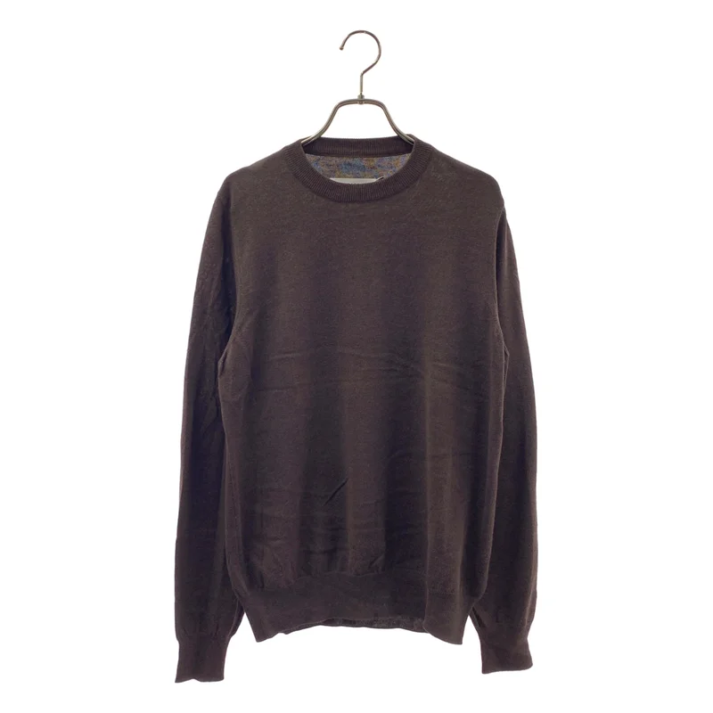 Maison Martin Margiela / メゾンマルタンマルジェラ | 2013AW | レザーエルボーパッチ ニット セーター | S | メンズ