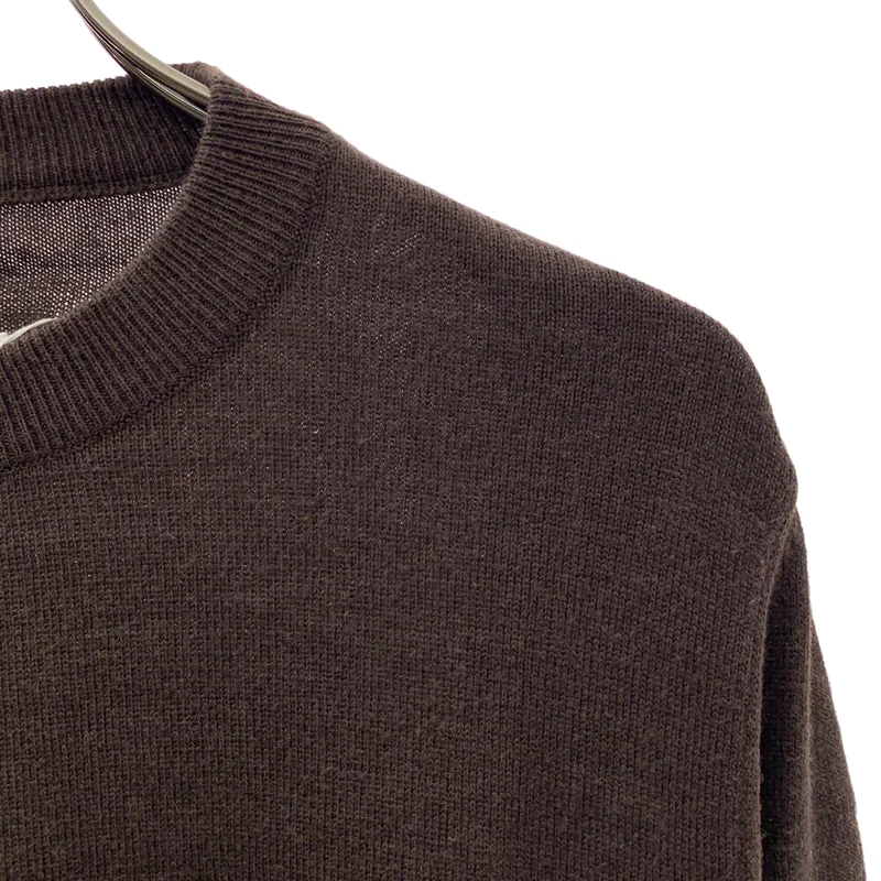 Maison Martin Margiela / メゾンマルタンマルジェラ | 2013AW | レザーエルボーパッチ ニット セーター | S | メンズ