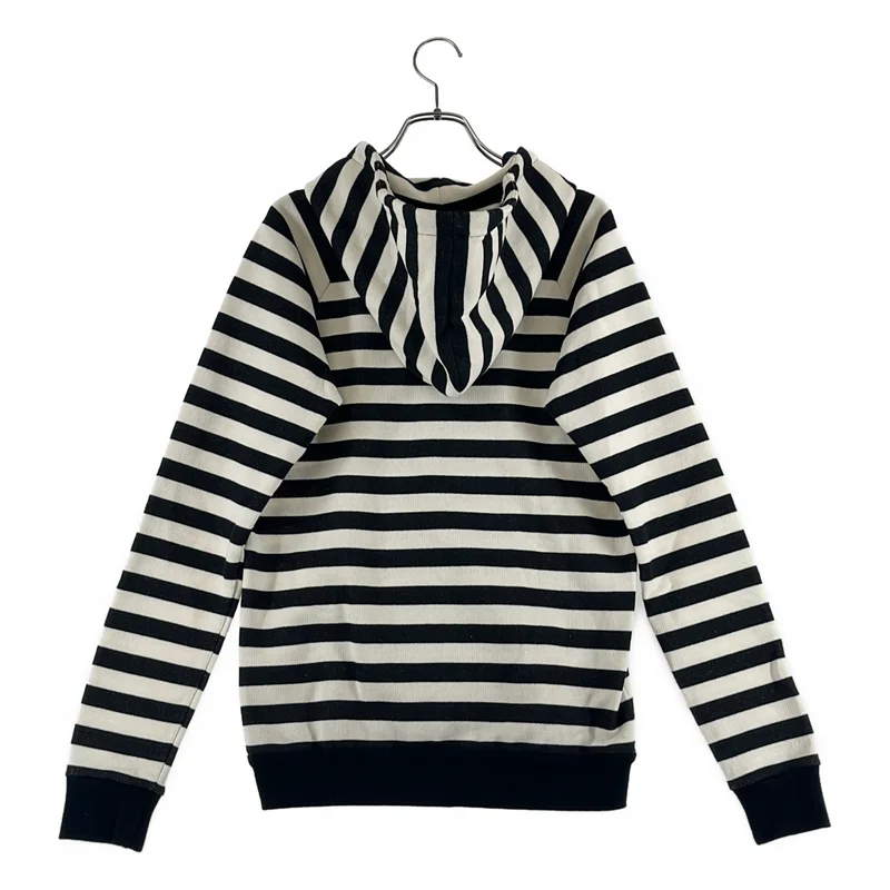 SAINT LAURENT PARIS / サンローランパリ | 2015SS | Border Zip Hoodie   ボーダー ジップ パーカー |