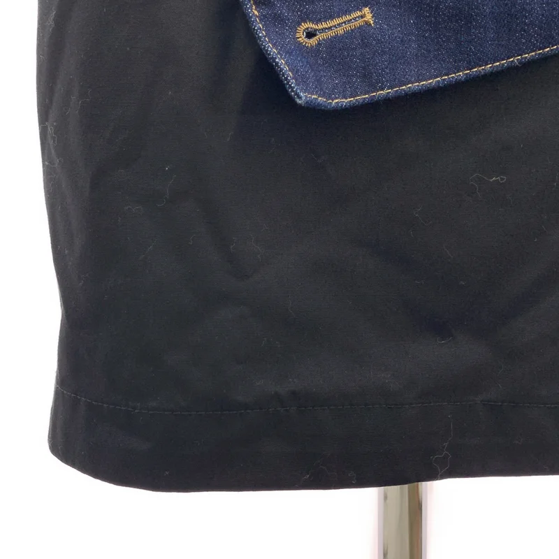 AULA AILA / アウラアイラ | 2023SS | REMAKE DENIM JUMPER SKIRT / リメイクデニム ジャンパースカート サロペットワンピース | 0 | レディース