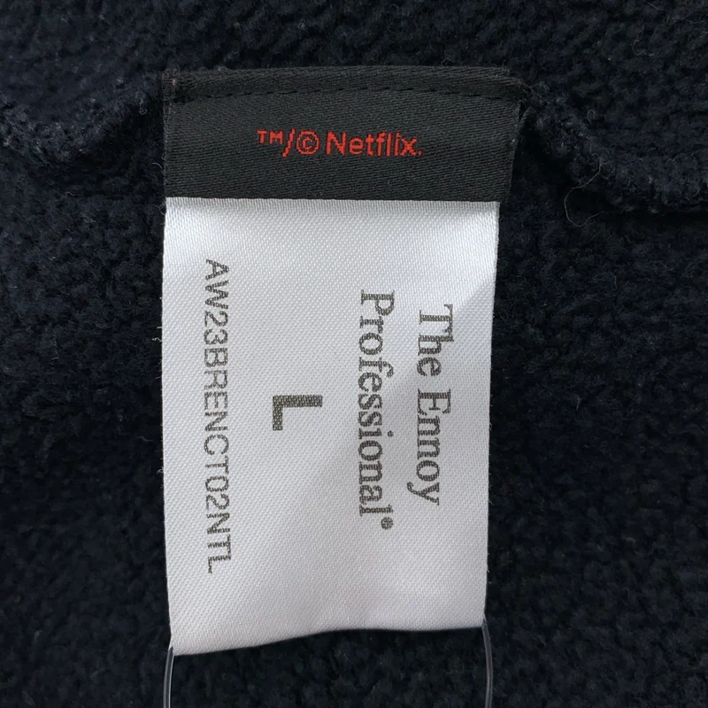 The Ennoy Professional / ザエンノイプロフェッショナル | × Netflix Hoodie / ロゴ スウェット フーディ | L | メンズ