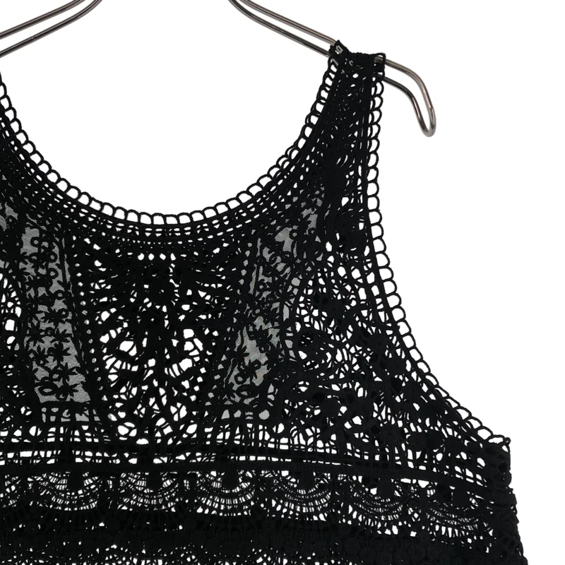 journal standard luxe / ジャーナルスタンダードラックス | 2025SS | レースMIXノースリーブブラウス |
