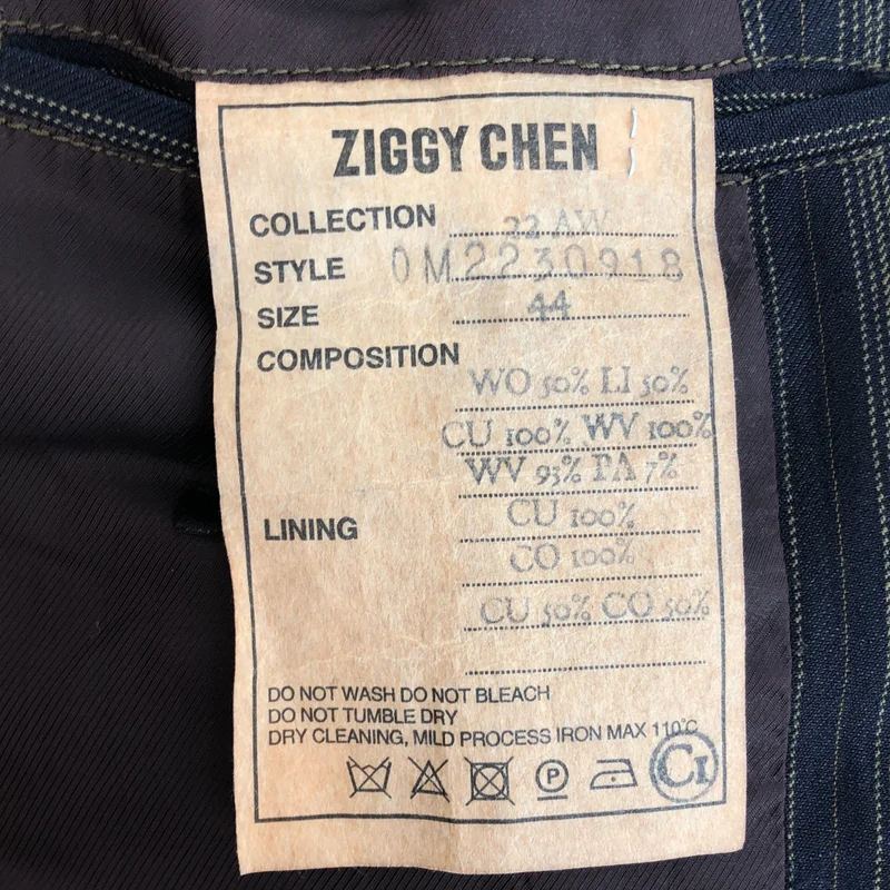ziggy chen / ジギーチェン | 2022AW | FOLDABLE HYBRID WORKER JACKET ジャケット 0M2230918 | 44 | メンズ