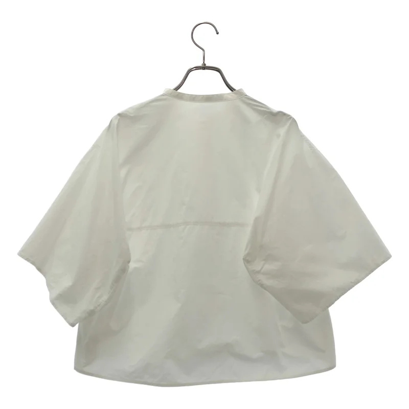 Acne Studios / アクネストゥディオズ | バンドカラー シャツ_半袖 11M171- | 34 | レディース
