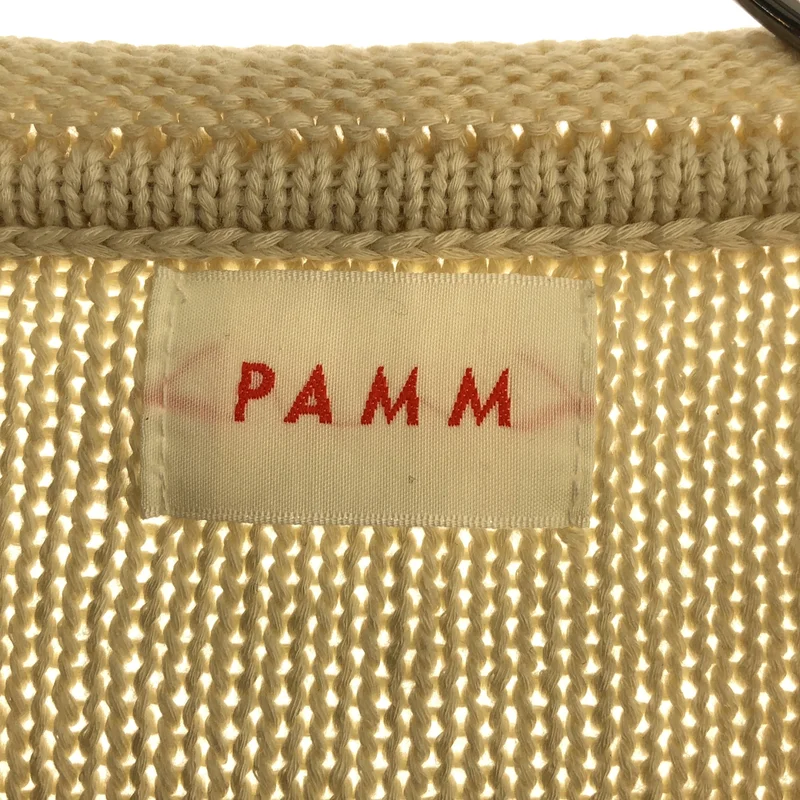 PAMM / パム | collage knit vest ニットベスト | F | レディース