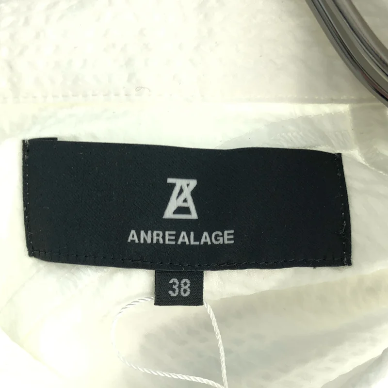 ANREALAGE / アンリアレイジ | ボール シアサッカー シャツ | 38 | レディース